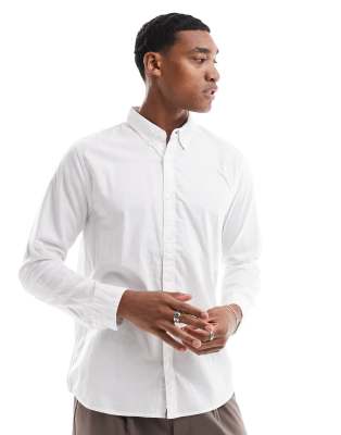 Hollister - Core - Oxford overhemd in wit - view 1