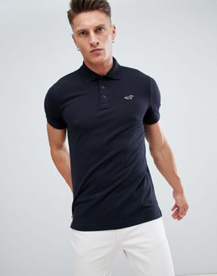 hollister muscle fit polo