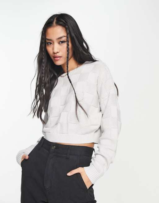 Hollister top cropped jumper