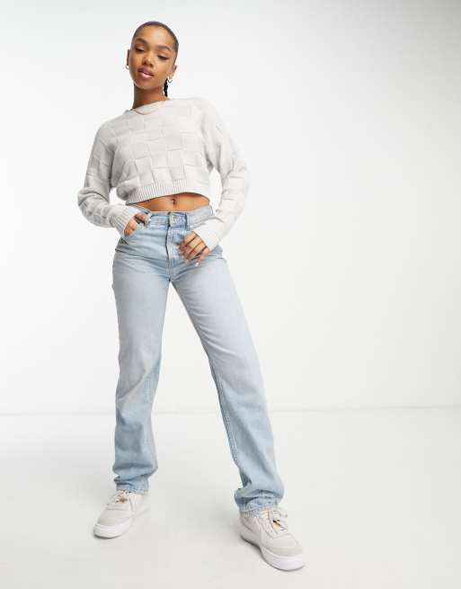 Hollister crew neck jumper outlet