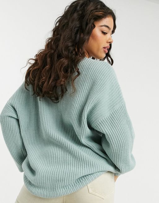 Hollister Slouchy Crop Sweater