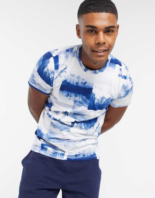 hollister men's crew neck t shirt