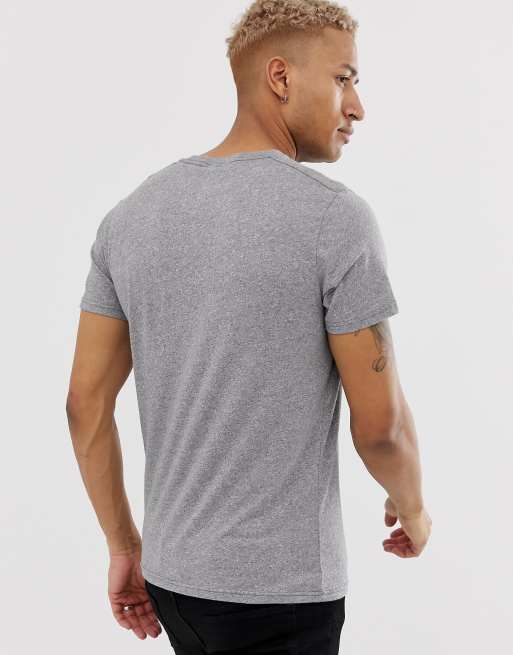 Hollister t shirt grau shop