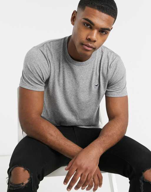 Grey hollister shirt clearance