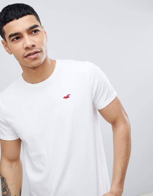 White hollister t shirt online