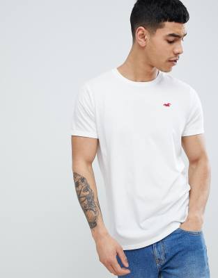 hollister white crew neck