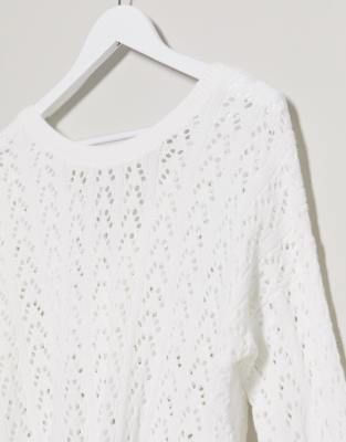 hollister cropped jumper