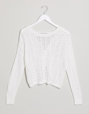 hollister crop top sweater