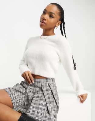 Hollister on sale cropped jumper