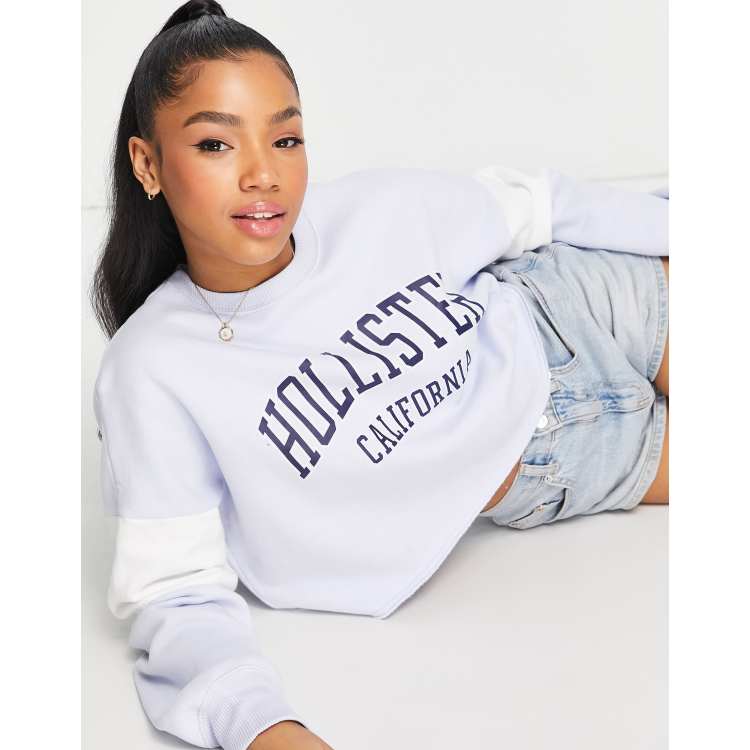 Hollister 2025 cropped sweatshirt