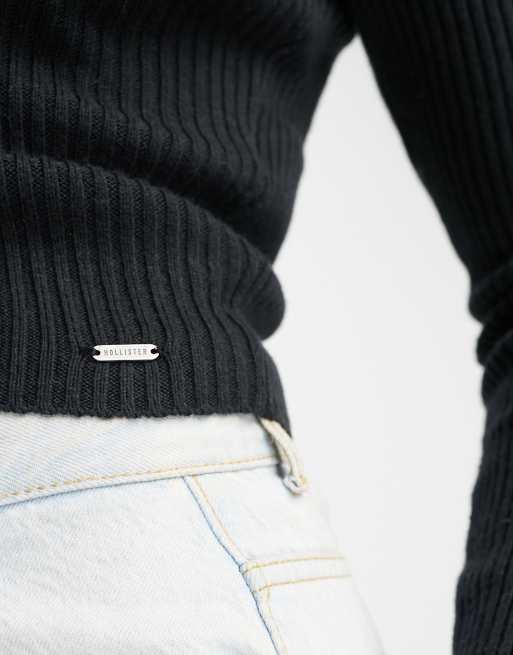 Hollister ribbed new arrivals turtleneck sweater