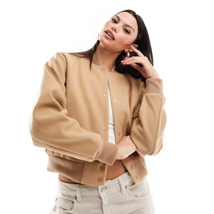 Hollister wool jacket sales