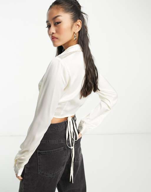 Hollister wrap front top new arrivals