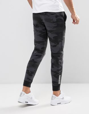 hollister black joggers