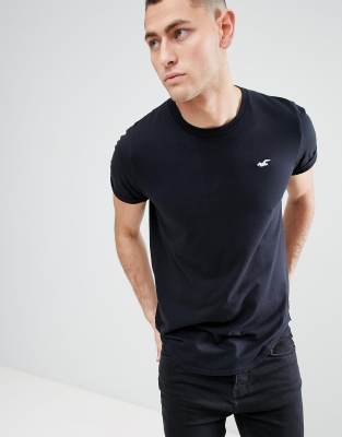 hollister curved hem tee