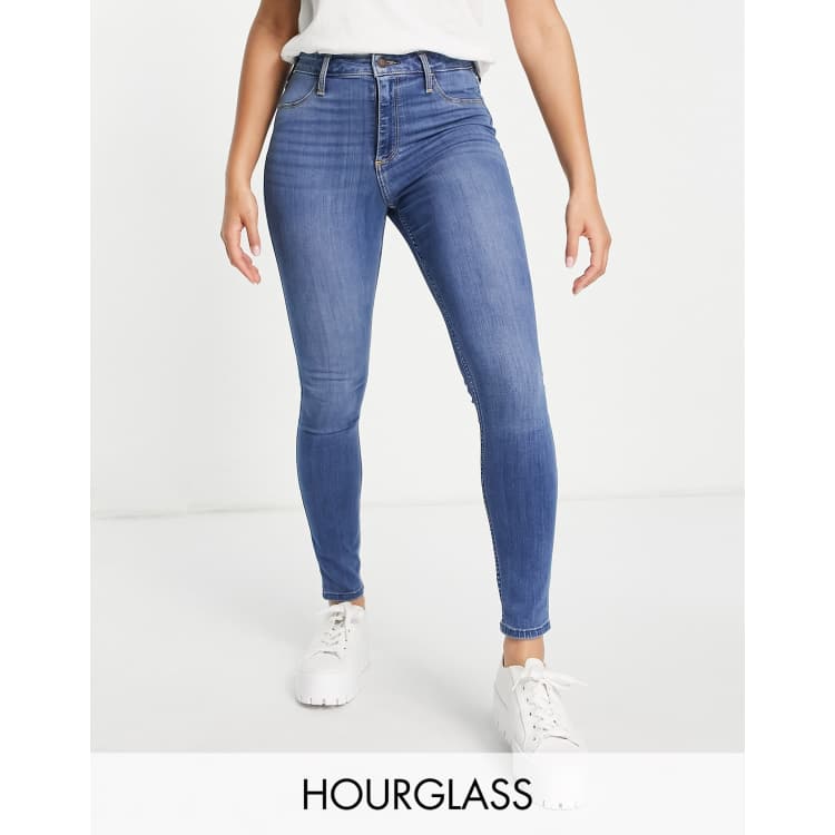 Hollister white jeggings on sale