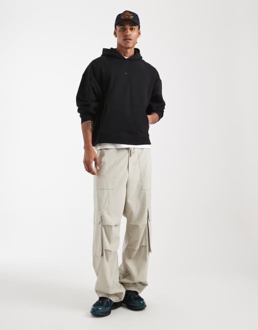 Hollister – Czarna bluza z kapturem i logo, 2 z 5