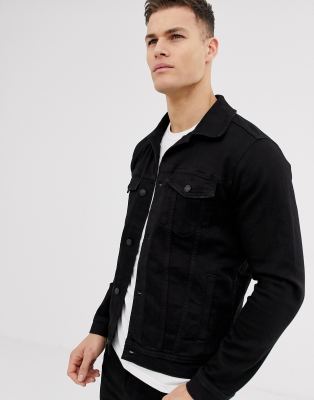 hollister stretch denim trucker jacket