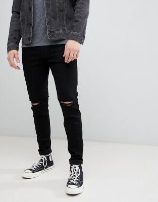 hollister ripped jeans mens