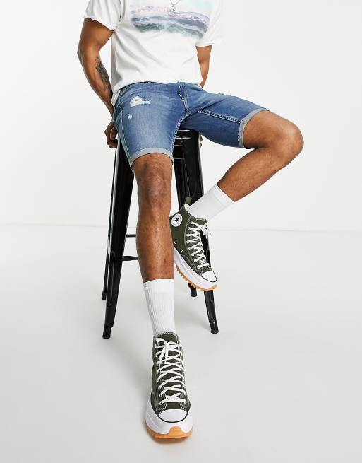 Hollister distressed shorts 2025