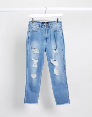 distressed hollister jeans