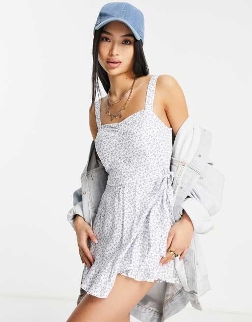 Hollister white playsuit cheap