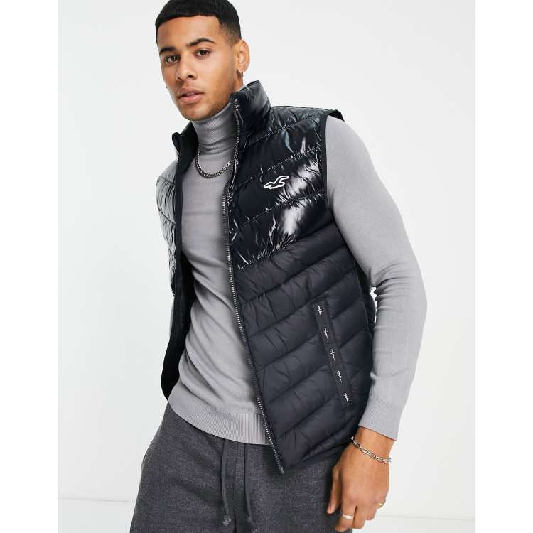 Doudoune effet col cheap montant hollister