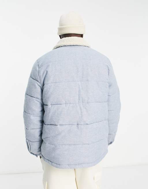 Doudoune doublée de sherpa hollister sale