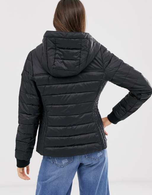 Veste hollister noir deals