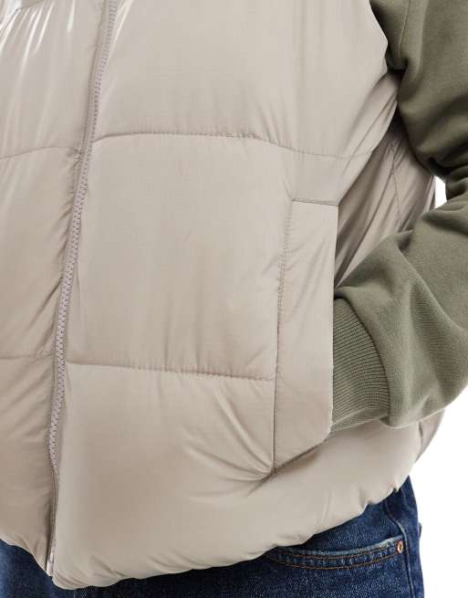Hollister - Doudoune sans manches - Gris, 3 de 4