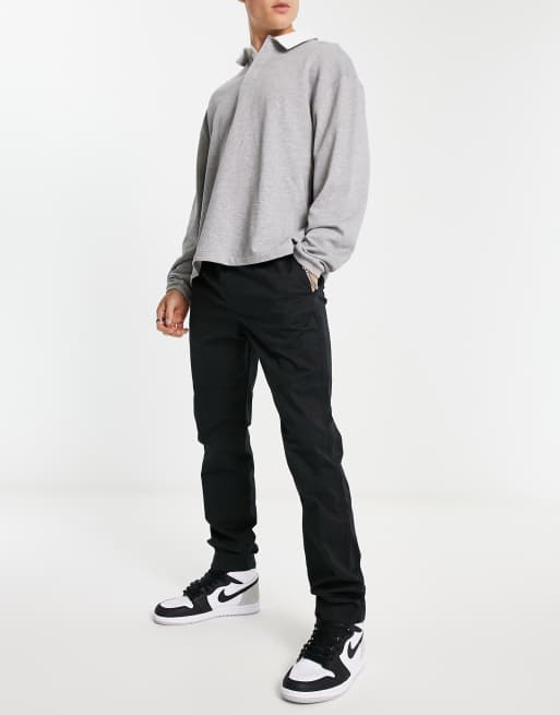 Hollister black cargo pants sale