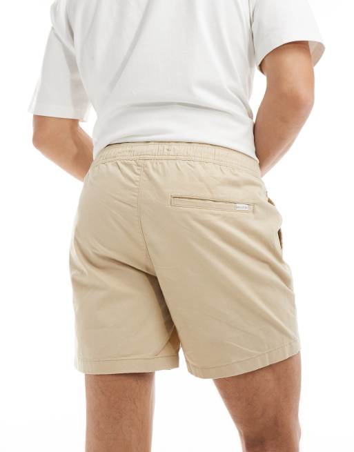 Mens twill jogger shorts sales