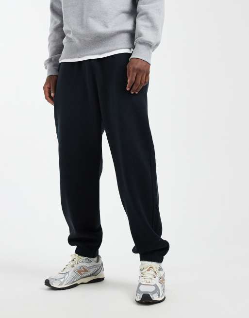 Hollister – Essential – Svarta, baggy mjukisbyxor med muddar, 2 av 5
