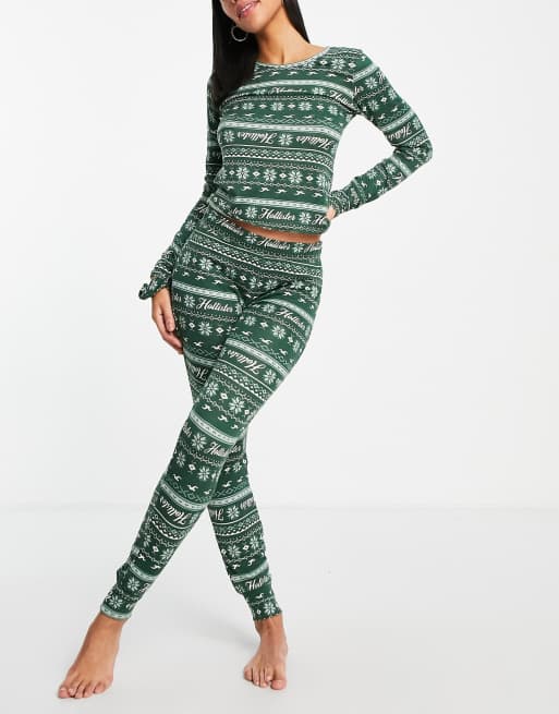 Pyjama hollister femme hotsell