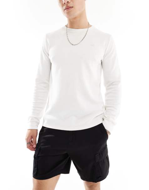 Hollister – Fallschirm-Cargo-Shorts aus Baumwoll-Nylon in Schwarz, 7 Zoll Schrittlänge - view 1