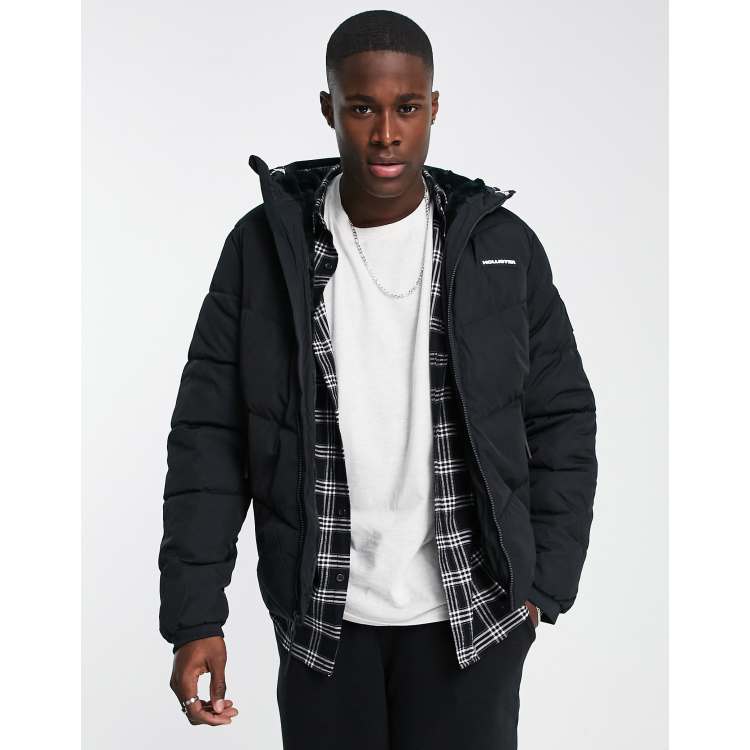 Hollister fur lined jacket discount