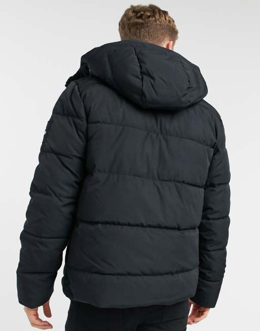 Jackets & Coats  Hollister Co. Mens Faux Fur-Lined All-Weather Sport  Hoodie Black · AmrWadeaArt