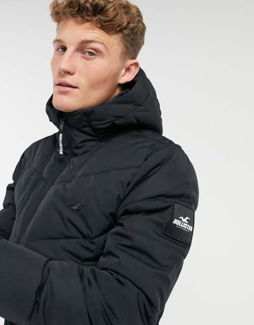 Hollister bubble coat outlet