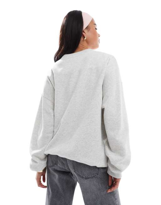 Hollister - Felpa grigia con stampa, 3 di 4