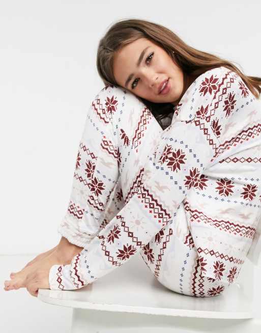 Hollister – Przyjemny zestaw do spania w skandynawski wzór, 3 z 3