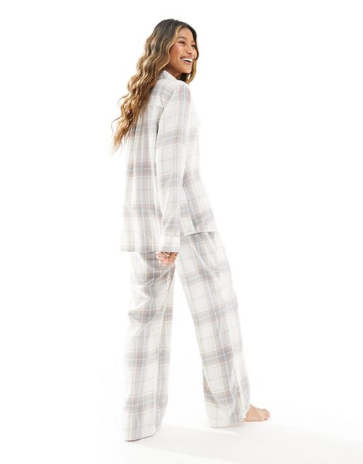 Hollister tartan pyjama shorts, ASOS