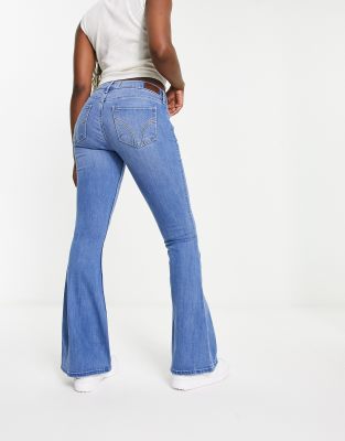 flare jeans hollister