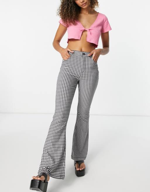Hollister flare pants top