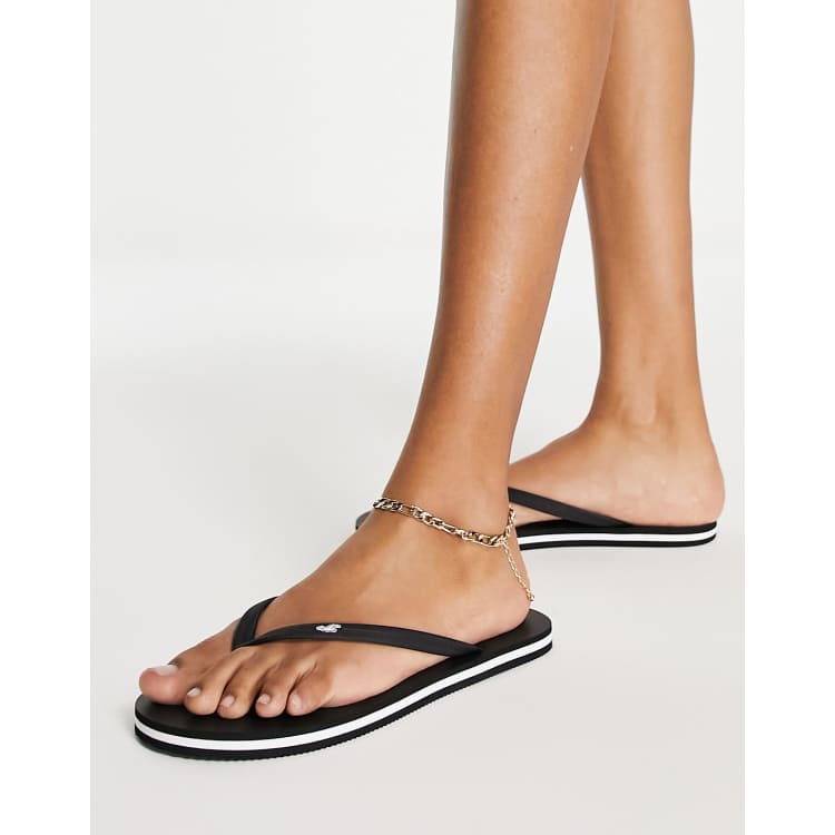 Hollister mens flip flops clearance