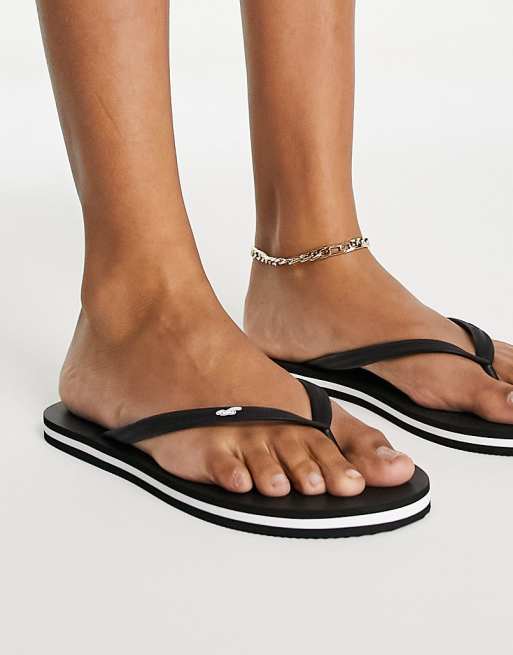 Hollister flip flops womens clearance