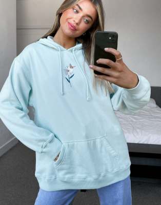 hollister floral hoodie