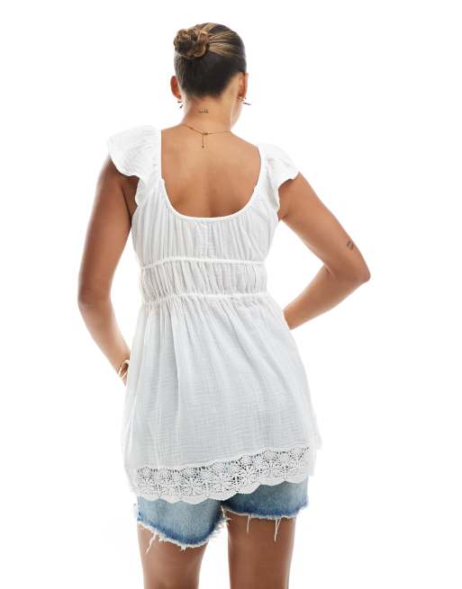 sexy white linen dress Femme linen Dress | Bohomey