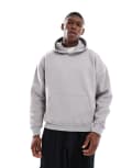 [Hollister] Hollister front pocket boxy hoodie in grey S GREY
