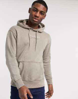 hollister beige hoodie