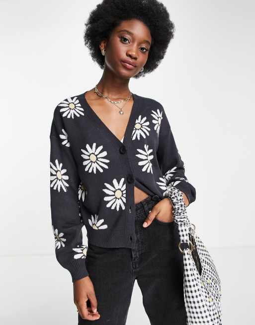 Hollister - Gilet à motif floral - Noir, 2 de 4